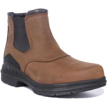 Imagem de Bota masculina BMVY9 Barnyard Twin Gore II impermeável marrom antigo 37