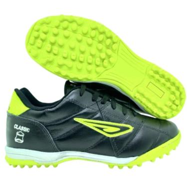 Imagem de Chuteira Diavolo Couro Classic Society Sola Amortecida-Masculino