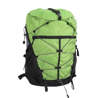 Imagem de Jiawu Mochila de Caminhada para Mulheres e Homens, Mochila de Hidratação 35L para Viagens, Mochilas de Viagem à Prova D'água, Dobrável para Caminhadas Ao Ar Livre, Caminhada (GREEN)