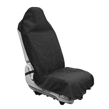 Imagem de Capa de Banco Carro Toalha Suor Protetor para Carros SUVs Caminhões Lavável à Máquina Tecido Microfibra Peludo