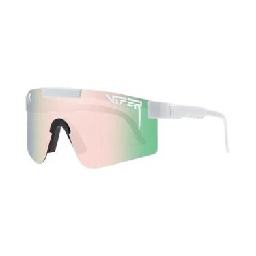 Imagem de Óculos De Sol Unissex Pit Viper UV400 Para Ciclismo, Caminhada, Beiseb