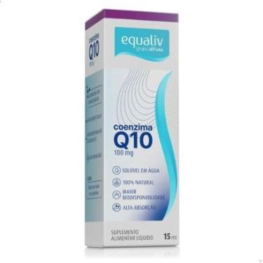 Imagem de Coenzima Q10 100mg Coq10 Líquido 15ml Equaliv-Unissex