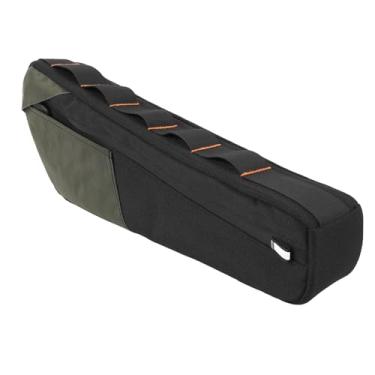 Imagem de Fabater Bolsa de Armazenamento para Quadro de Bicicleta, Bolsa Triangular para Bicicleta de 2,5L, Bolsas para Bicicletas Sob o Tubo, Pacote de Ciclismo para Telefone, Carteira (Verde)