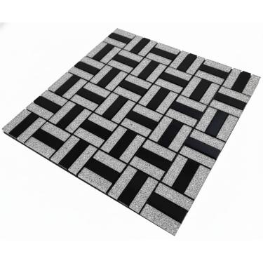 Imagem de Pastilha Vidro Adesiva Parede Cozinha Banheiro Sala