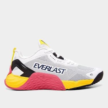 Imagem de Tênis Everlast Climber Ultra, Branco, Amarelo, 42