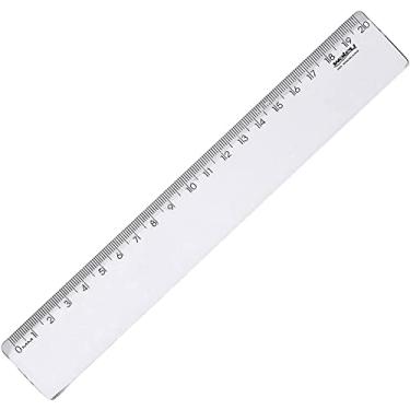 Imagem de Regua Acrilica 20cm Cristal Waleu