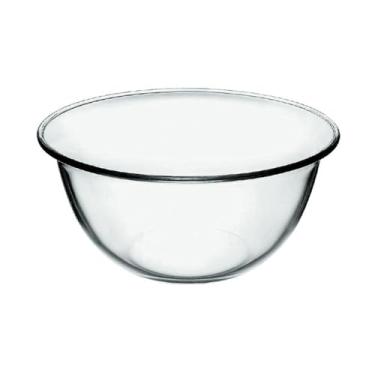 Imagem de Batedor de ovos grande de vidro para uso doméstico resistente ao calor tigela de micro-ondas grande/única