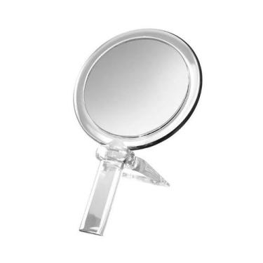 Imagem de Espelho De Aumento Cristal amplia 5x Linha Beaute - CRYSBELL