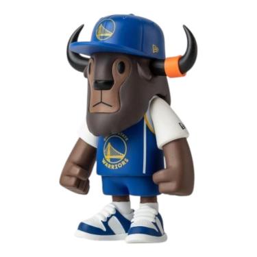 Imagem de Boneco New Era 25 Mini Buffalo Figure Golden State Warriors-Masculino