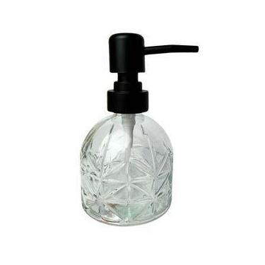 Imagem de Frasco De Vidro Porta Saboneteira para Sabonete Líquido com Válvula 22