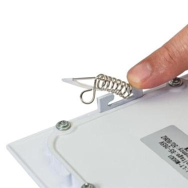 Imagem de Painel Led Quadrado Embutir 6w 6500k Branco Bivolt Liege