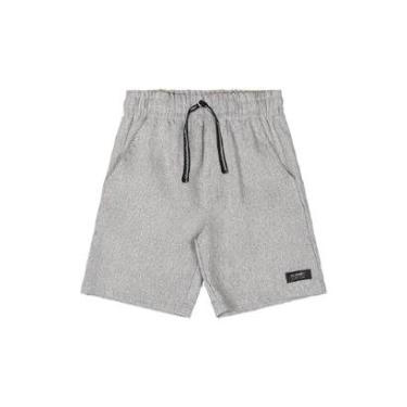 Imagem de Bermuda Infantil em Tecido Sarjado Quimby-Masculino