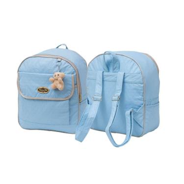 Imagem de Mochila bebê maternidade mommy azul claro
