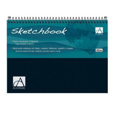 Imagem de Caderno Desenho Sketchbook Academie A4 Tilibra Espiral