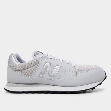 Imagem de Tênis New Balance 500 V'2 Feminino, Cinza, 37