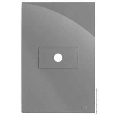 Imagem de Kit Placa Furo Horizontal 4X2 Brg11421-9Gr