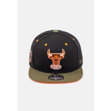Imagem de Boné Mitchell & Ness NBA Fitted HWC Chicago Bulls Masculino-Masculino