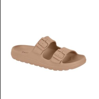 Imagem de Sandália Papete Feminina  Beira rio Original Lançamento, 36, Nude