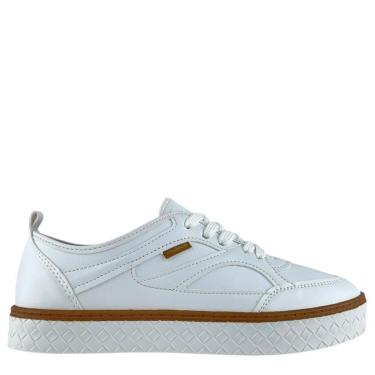 Imagem de Tênis Moleca Feminino Urbano Casual Branco para o Dia a Dia-Feminino