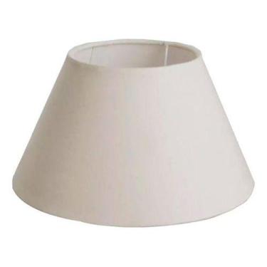 Imagem de Cúpula de Abajur 30x15x45cm Tecido Algodão soquete Nacional Ref 24 Cor