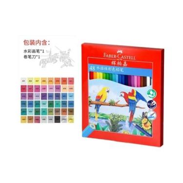 Imagem de Conjunto De Lápis De Aquarela Faber Castell Tricolor 12/24/36/72/100 C