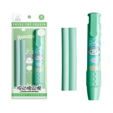 Imagem de Conjunto De Canetas Apagadoras Retráteis 3 Em 1, Borracha Mecânica Par