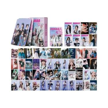 Imagem de Conjunto De Photocards De Grupos Femininos De Idolos - 55 Peças Com Im