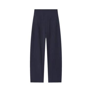 Imagem de Blazer Feminino Slim Fit Com Corte Tridimensional E Calças Casuais - E