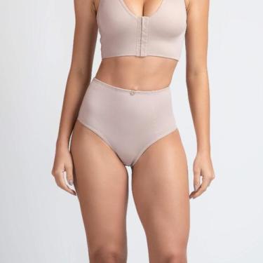 Imagem de Cinta Modeladora Rwanda PC Pós Parto Cirurgia Reforçada Cós Alto Lucit