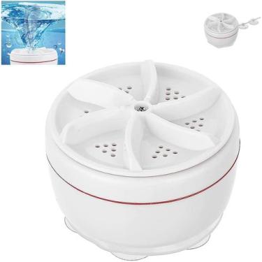 Imagem de Mini Maquina Lavar Roupas no Balde Lavadoura Rotativo USB Portatil - M