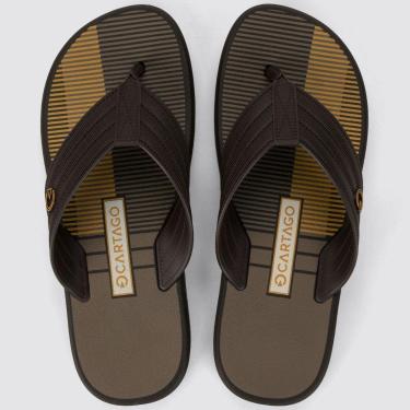 Imagem de Chinelo Cartago Montreal Listrado Casual Masculino-Masculino