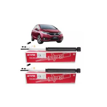 Imagem de Par Amortecedor Traseiro Honda Fit 2003 A 2008 Kayaba  - KYB