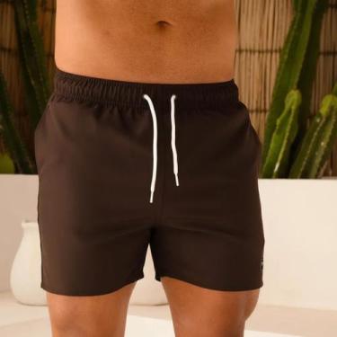 Imagem de Short Bermuda Masculino Mauricinho Sarja Verão Premium Elastano Casual