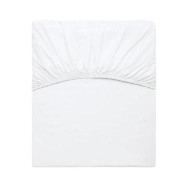 Imagem de Lençol Avulso Casal 300 Fios Kacyumara Satinee 100% Algodão, Branco Le