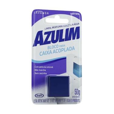 Imagem de Detergente Sanitário Bloco Lavanda Azulim 50g
