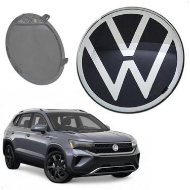 Imagem de Emblema Grade Radiador Volkswagen Taos 2022 2023 2024 2025 Sensor Acc 