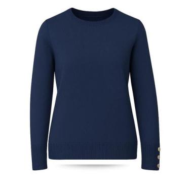 Imagem de Blusa Em Tricot Modal Feminina Regular Inverno Frio - Feminine Concept