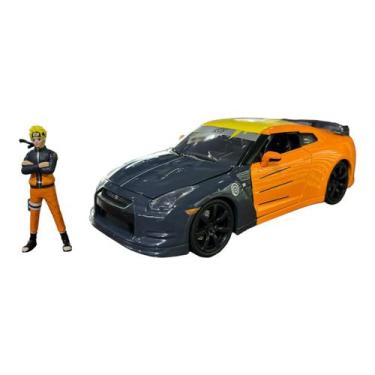 Imagem de Miniatura Nissan GTR R35 Naruto com Boneco Jada 1:24