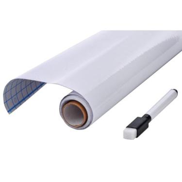 Imagem de Adesivo Plástico Quadro Branco Com Marcador 2 Metros 45 cm - Win Paper