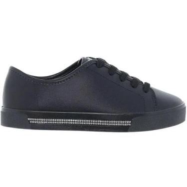 Imagem de Tênis molekinha strass ref:2524.848 menina, Preto, 31