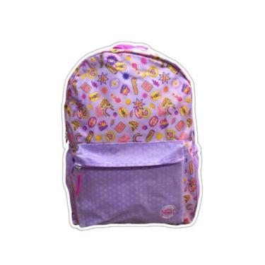Imagem de Mochila Bolsa De Costas Juvenil Clio Style, Roxo