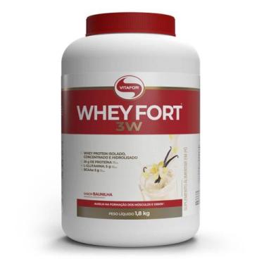 Imagem de Whey Fort 3W - 1800g Baunilha - Vitafor