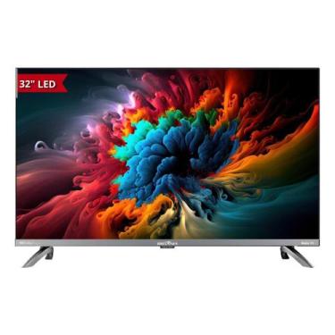 Imagem de Smart tv hd led britânia 32 polegadas dolby audio roku
