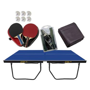 Imagem de MESA PING PONG 1090 KLOPF + Kit c/ Estojos + Rede Master + Capa