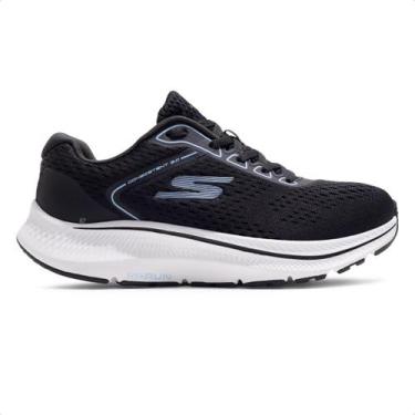 Imagem de Tênis Skechers Go Run Consistente 2 Feminino, 40, Preto, Azul