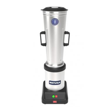 Imagem de Liquidificador Baixa Rotação Metvisa LQI.10 Inox 10L com Base Plástica Antiderrapante para Uso Comercial 220V