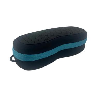 Imagem de Estojo De Silicone Para Óculos De Natação Com Orifício De Drenagem, Ar