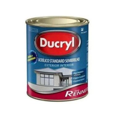 Imagem de Tinta Ducryl Semibrilho Base Media 800ml Dv7491