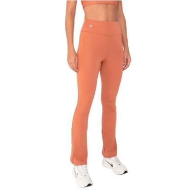 Imagem de Calça Amei Sports Flare Com Bolso Interno - 40038, Telha, M