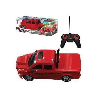 Imagem de Carrinho de Controle Remoto PickUp com Pilhas Recarregáveis - Art Brin